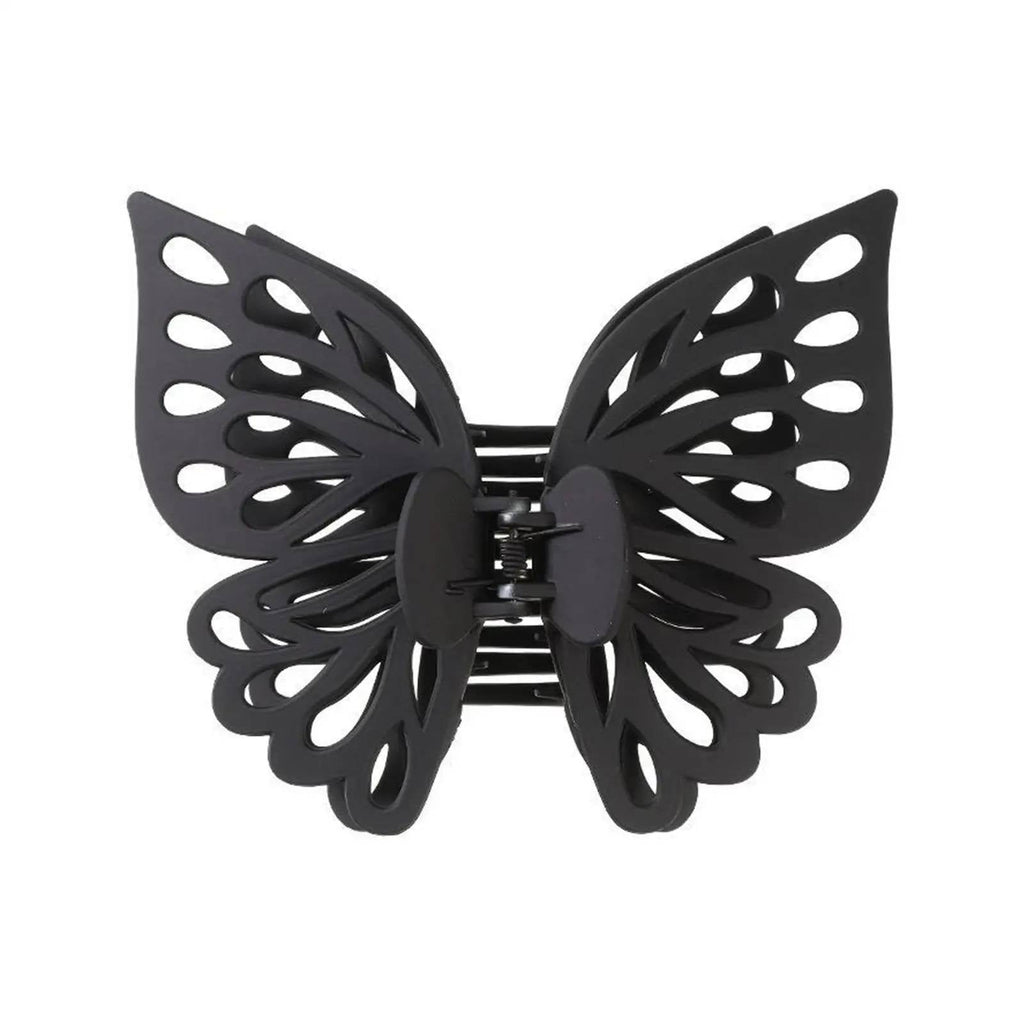 Black Butterfly Hair Clip-Hair Clips-NEW WEI