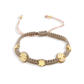 Miyuki Rope Bracelet: A Beautiful Design of Happiness and Flowers-Bracelets-BOJO