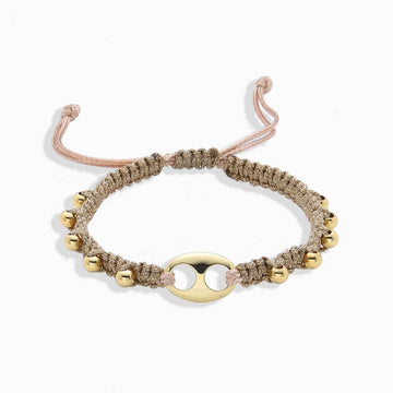 Miyuki Rope Bracelet with Gold Filled Beads Design-Bracelets-BOJO